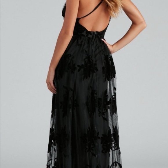 Black Lace Dress Small - Picture 2 of 2